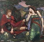 Sidney Harold Meteyard Venus and Adonis painting
